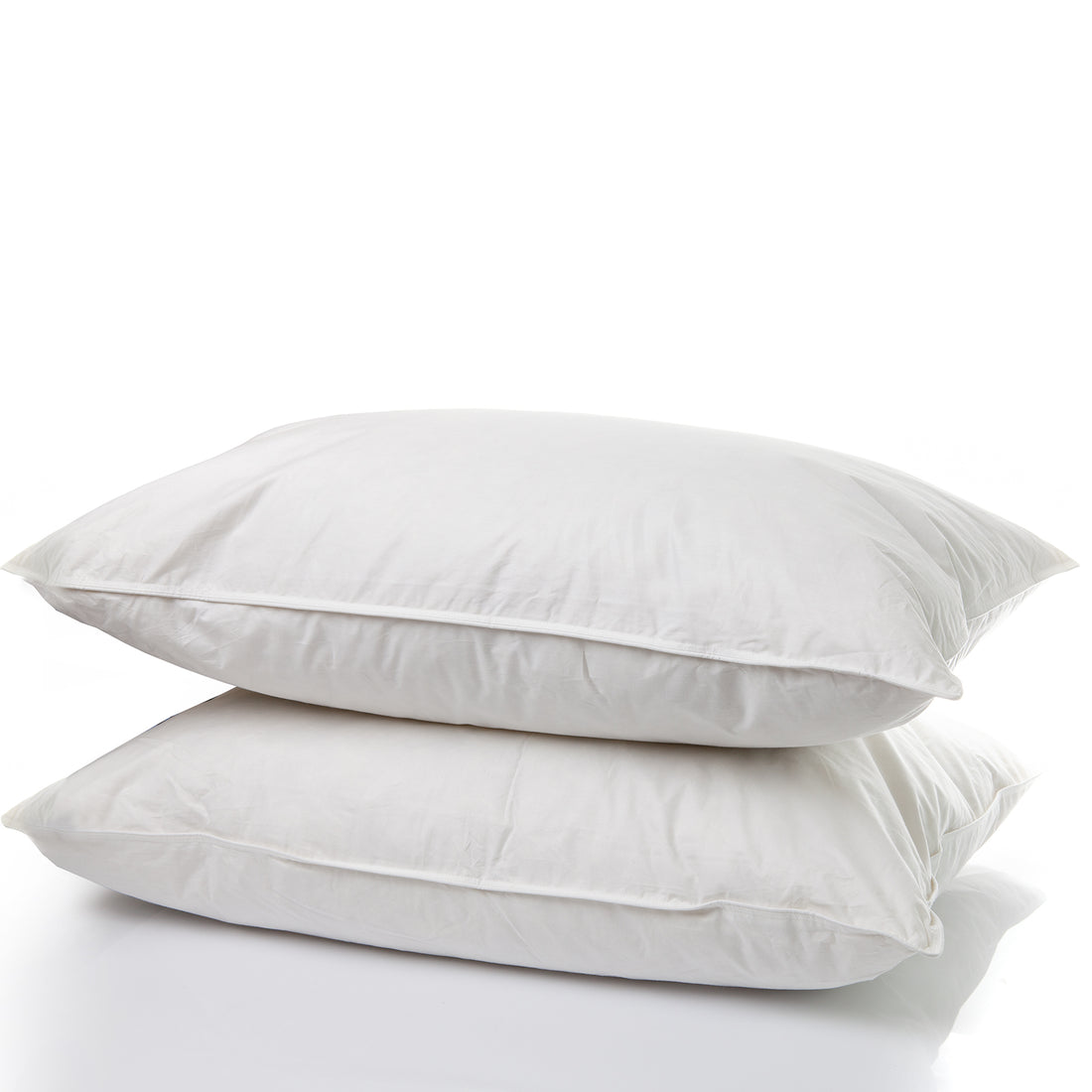 1500 Thread Count 6 Piece Combo And 2 Pack Duck Feather Down Pillows Bedding Set Dusk Grey Queen