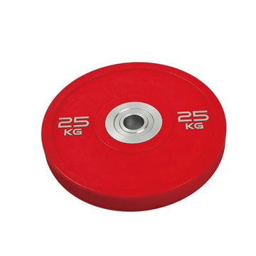 Sardine Sport Olympic Change Plates 50mm Fractional Weight Plates Designed for Olympic Barbells for Strength Training 25kg Red Set