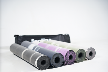 Sardine Sport Natural Rubber Yoga Mat, Extra 4.5mm, Thick & Large Mat, High-Density, Anti-Tear Purple (L1830* W680* H4.5mm)