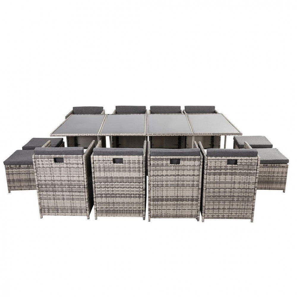 Bali 13PC Outdoor Dining Set
