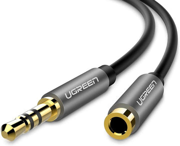 UGREEN 3.5mm Male to 3.5mm Female Extension Cable 5m (Black) 10538