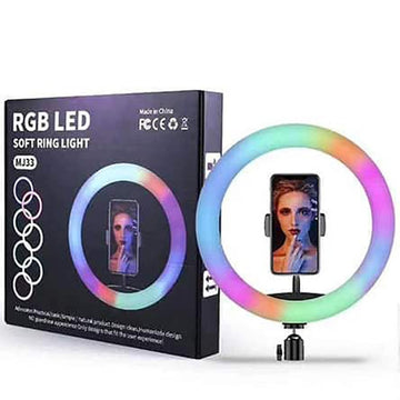 TEQ MJ33 RGB 12 inch LED Soft Ring Light