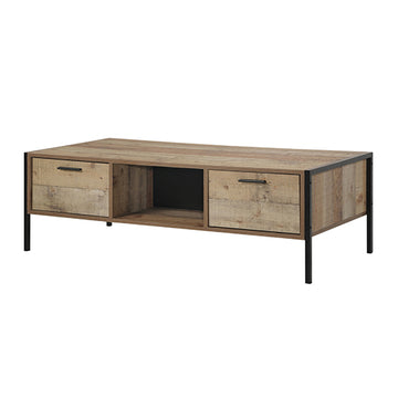 Mascot Coffee Table Living Room Unit with Drawer Oak Colour