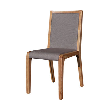 2X Galaxy Dining Chair Grey and Ash Colour