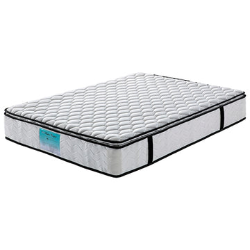 Double Mattress Latex Pillow Top Pocket Spring Foam