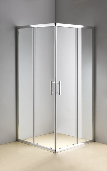 900 X 900 Sliding Door Nano Safety Glass Shower Screen By Della Francesca