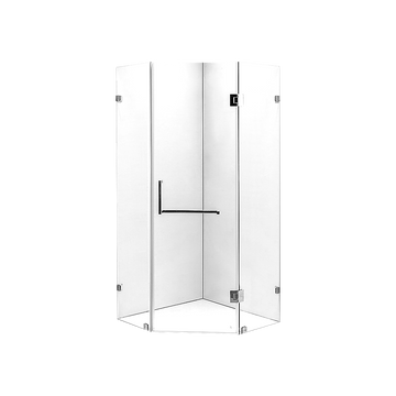 1000 x 1000mm Frameless 10mm Glass Shower Screen By Della Francesca
