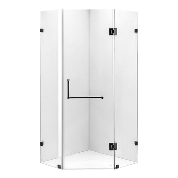 1000 x 1000mm Frameless 10mm Glass Shower Screen By Della Francesca