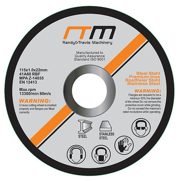 115mm 4.5" Cutting Disc Wheel for Angle Grinder x 50