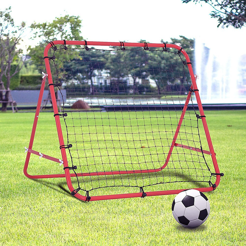 Soccer Rebound Net Sports Trainer Rebounder Football Game Practice Training Goal