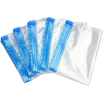 Travel Space Saver Saving Hand Roll Up Roller Seal No Vacuum Storage Bag x 20