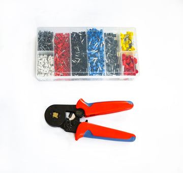 1200Pcs Bootlace Ferrule Crimper kit 0.25-10mmÃÂÃÂÃÂÃÂÃÂÃÂÃÂÃÂÃÂÃÂÃÂÃÂÃÂÃÂÃÂÃÂ² Cord End Ratchet Crimping Tool