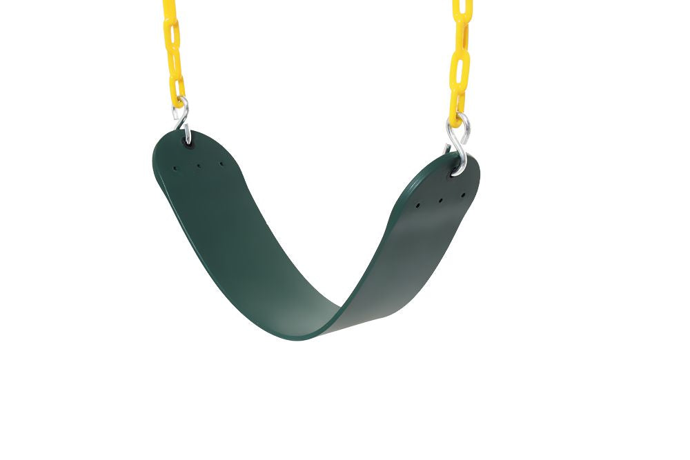 Naught Jungle 2-Pack Heavy Duty Swing Seats - 66" Coated Chains, 250lb Capacity