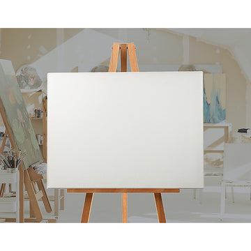 5 pack of 50x60cm Artist Blank Stretched Canvas Canvases Art Large White Range Oil Acrylic Wood
