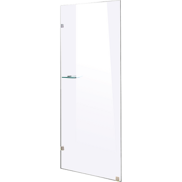 700 x 2100mm Frameless 10mm Safety Glass Shower Screen
