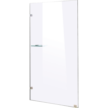 900 x 2000mm Frameless 10mm Safety Glass Shower Screen