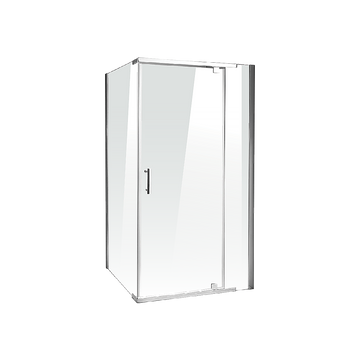 Shower Screen 1200x800x1900mm Framed Safety Glass Pivot Door By Della Francesca