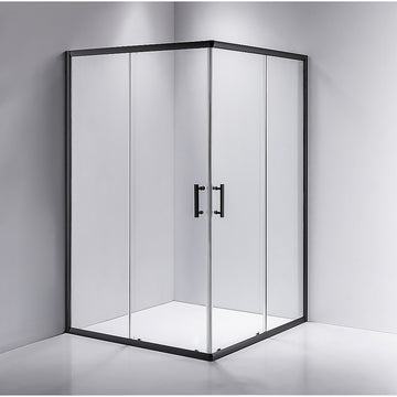 1200 x 800mm Sliding Door Nano Safety Glass Shower Screen By Della Francesca