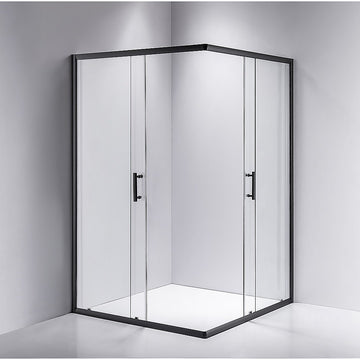1200 x 1000mm Sliding Door Nano Safety Glass Shower Screen By Della Francesca