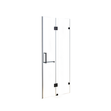 120 x 200cm Wall to Wall Frameless Shower Screen 10mm Glass By Della Francesca