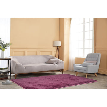 200x140cm Floor Rugs Large Shaggy Rug Area Carpet Bedroom Living Room Mat - Burgundy