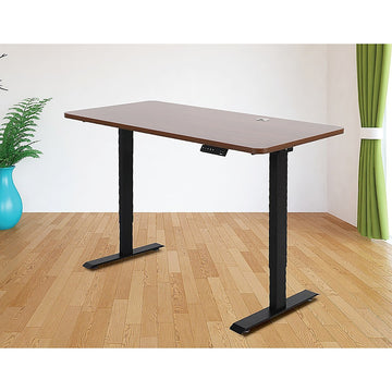 Palermo Standing Desk Sit Stand Height Adjustable Motorised 140cm Table Dual Motor