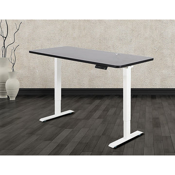 Palermo Standing Desk Sit Stand Height Adjustable Motorised 140cm Table Dual Motor
