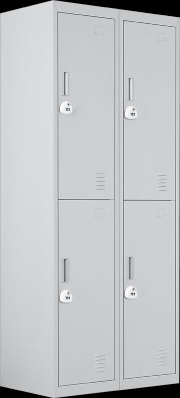 Four-Door Office Gym Shed Storage Locker