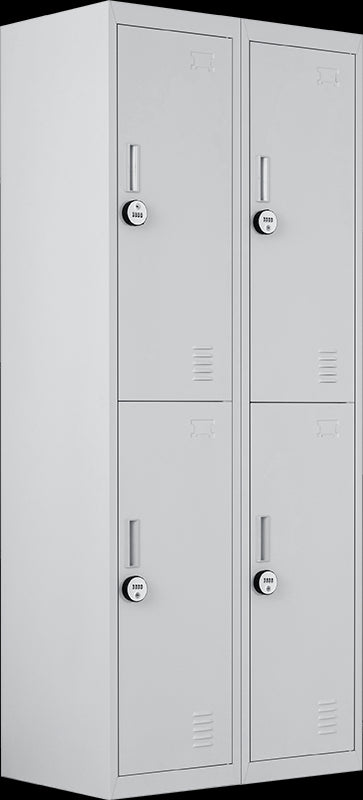 Four-Door Office Gym Shed Storage Locker