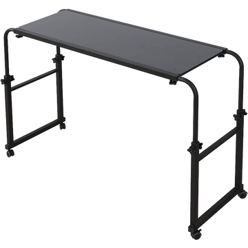 Overbed Table Work Laptop Desk with Wheels