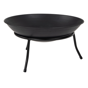 Cast Iron Fire Bowl Traditional Log Fire Pit Outdoor Heating Camp Site Barbecue