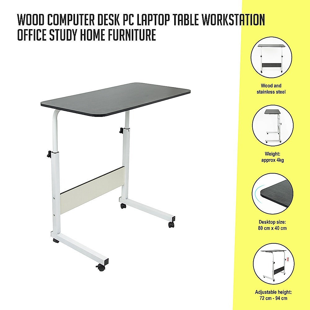 Wood Computer Desk PC Laptop Table Workstation Office Study Home Furniture