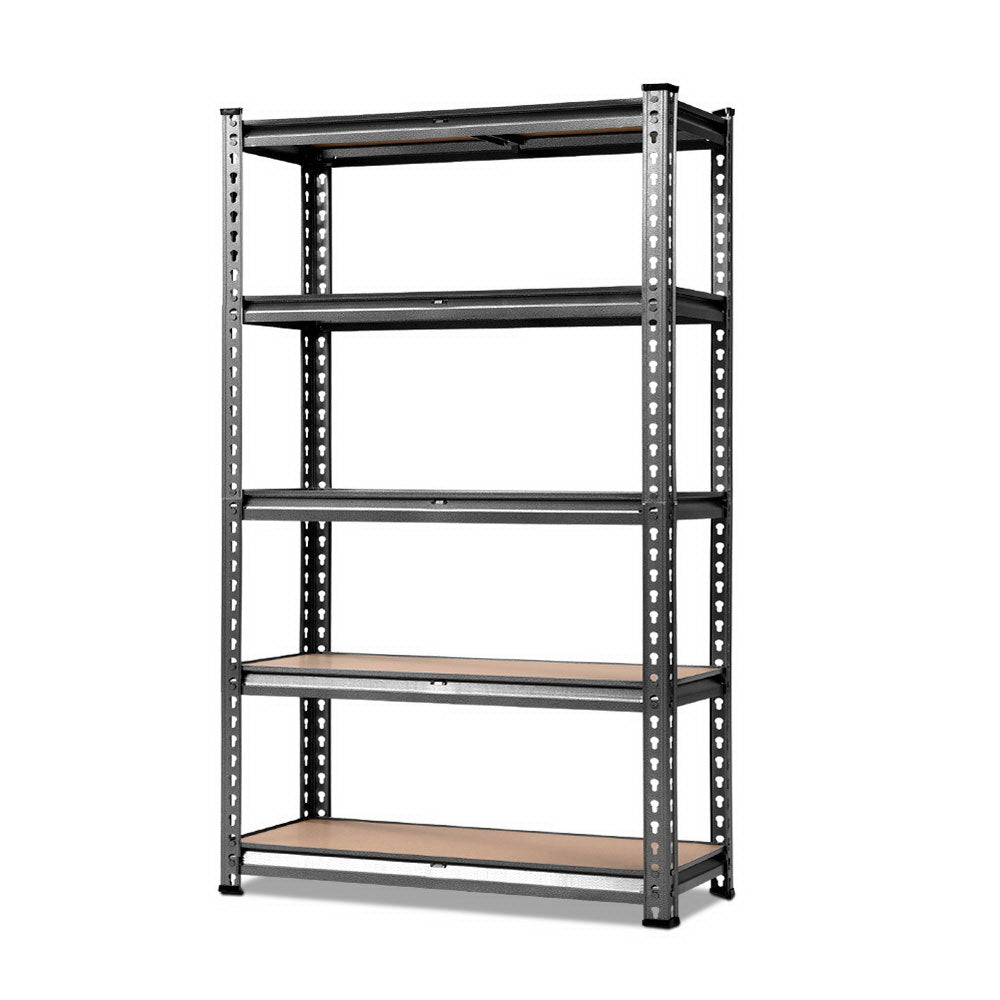 Metal Racking Shel Giantz 1.5M Metal Steel Warehouse Shelving Racking Garage Storage Shel