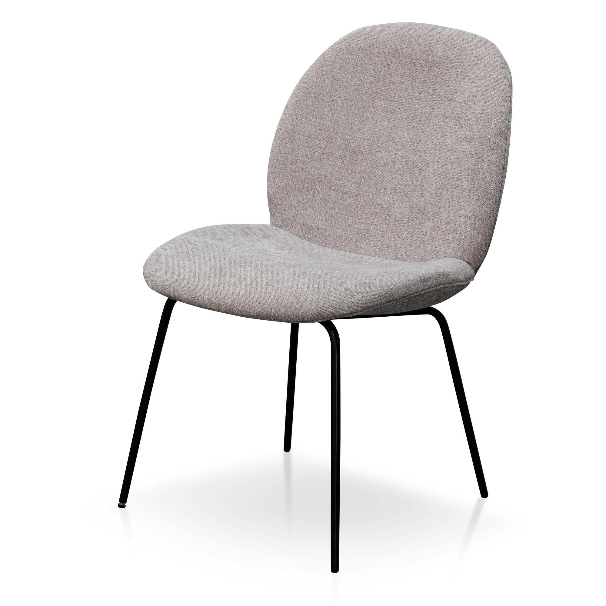 Violet Fabric Dining Chair - Oyster Beige