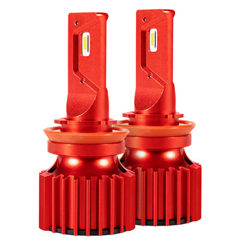 BUNKER INDUST H11 LED Headlight Kit 50W 8000LM Globe Bulbs High Or Low Beam White