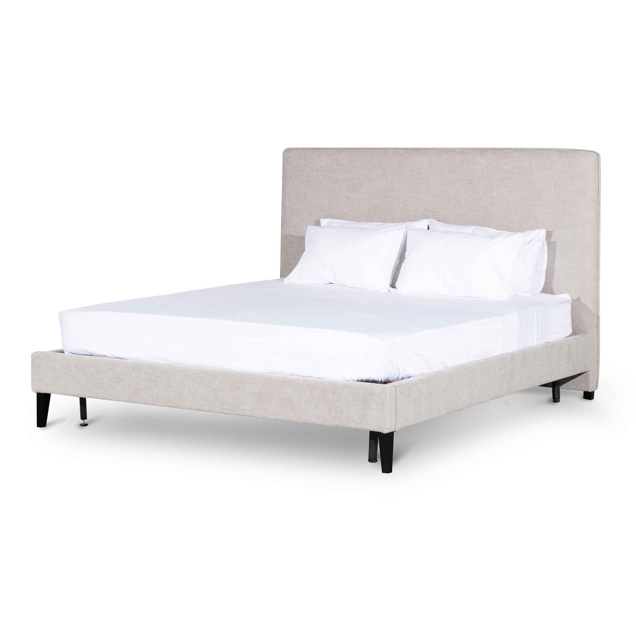 Hailey King Bed Frame - Comfort Grey