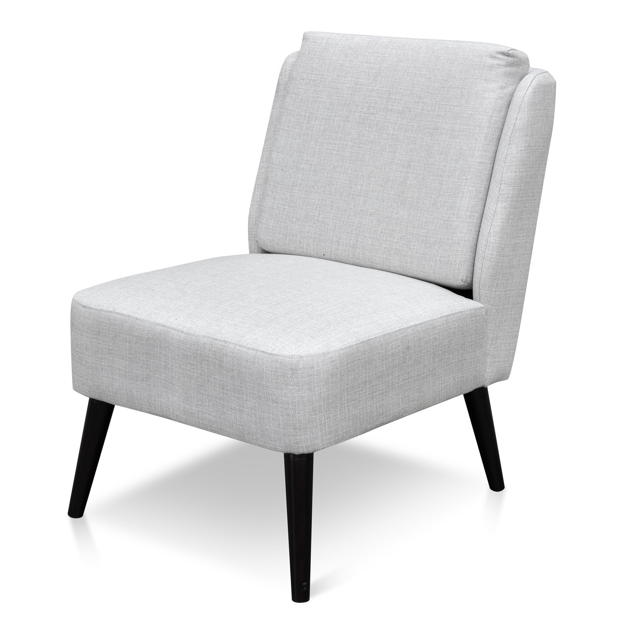 Sarah - Lounge Chair - Grey Fabric