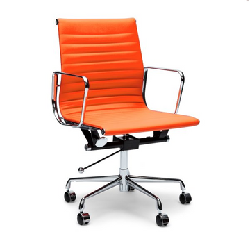 Ariana Boardroom PU Leather Office Chair - Orange