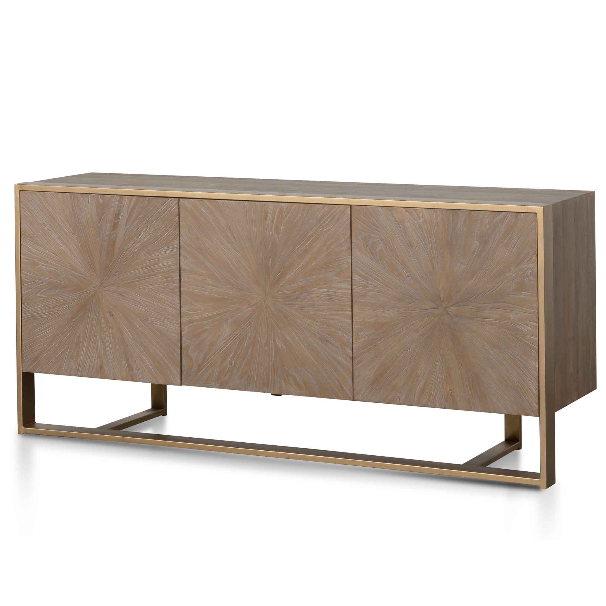 Kinsley Elm Wood Side Board and Buffet - Natural
