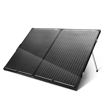 12V 200W Folding Solar Panel Kit Mono Caravan Boat Camping charging ATEM POWER