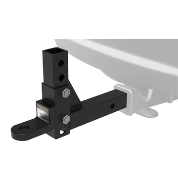 Towbar Ball Mount Tongue 2" Hitch Adjustable Trailer 4WD Car Bike Rack Boat