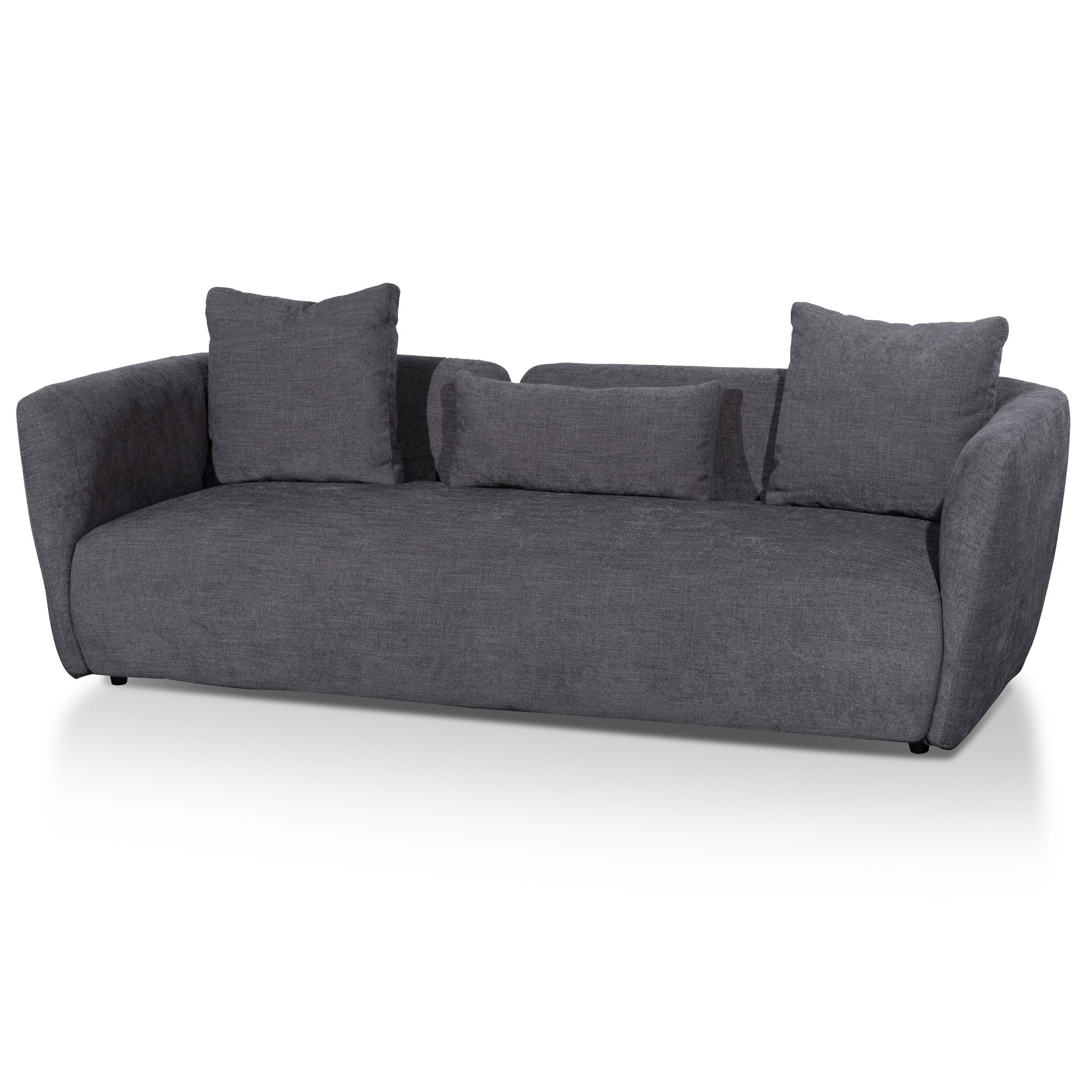 Savannah 3 Seater Fabric Sofa - Ash Grey