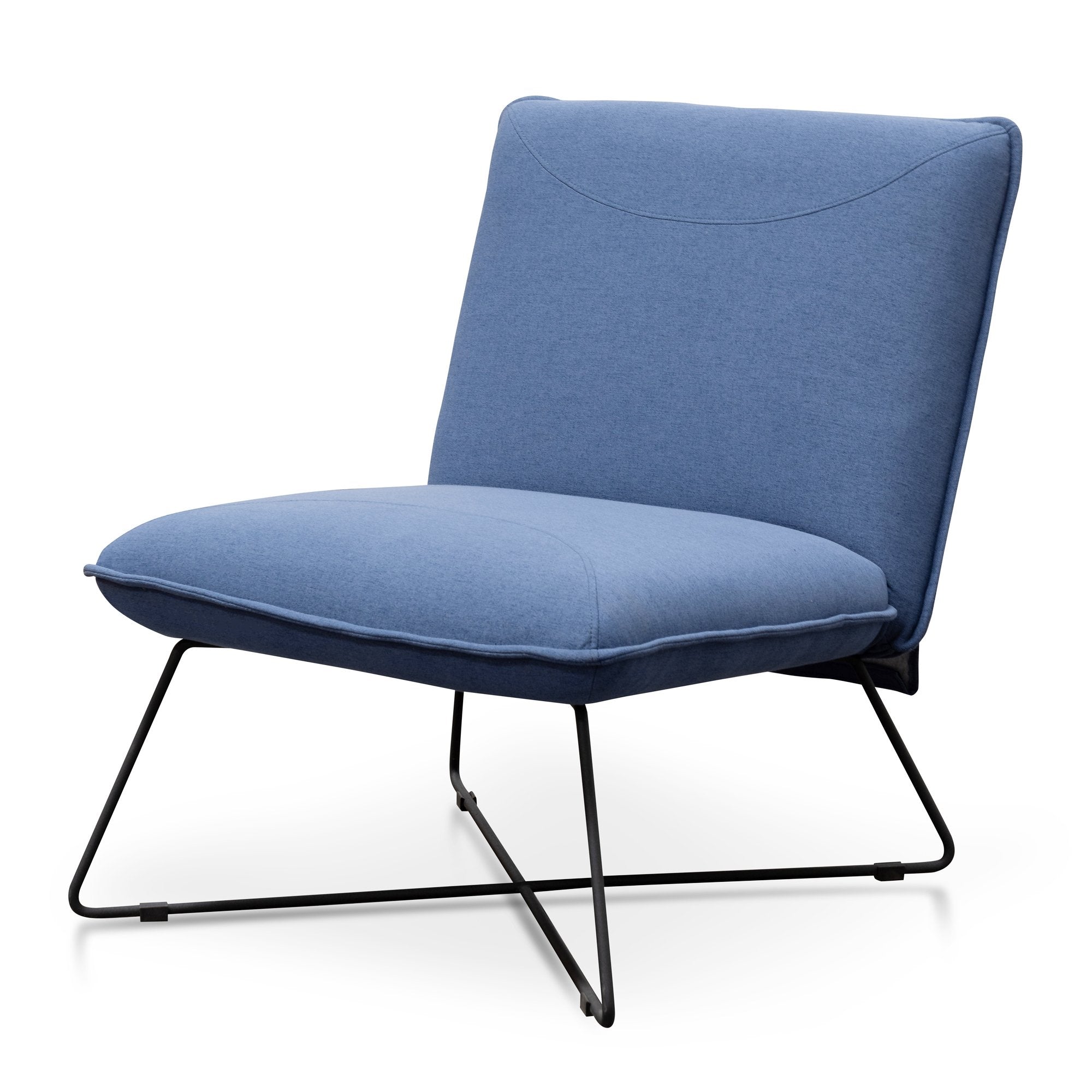 Chloe Lounge Chair - Blue